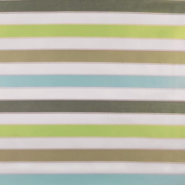 Sample of Sunbrella by Alaxi Circus Stripe Seaglass Best of Alaxi Collection Upholstery Fabric