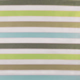 Sample of Sunbrella by Alaxi Circus Stripe Seaglass Best of Alaxi Collection Upholstery Fabric