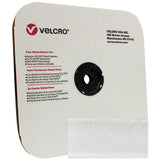 1.5 inch (38mm) Velcro Loop - White - Outdoor Fabric Central