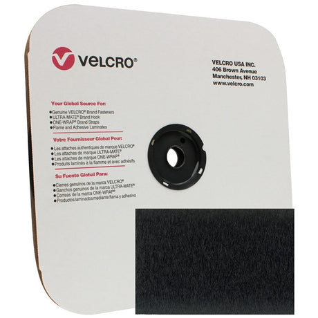 2 inch (50mm) Velcro Loop - Black - Outdoor Fabric Central