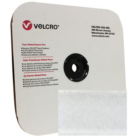 2 inch (50mm) Velcro Loop - White - Outdoor Fabric Central