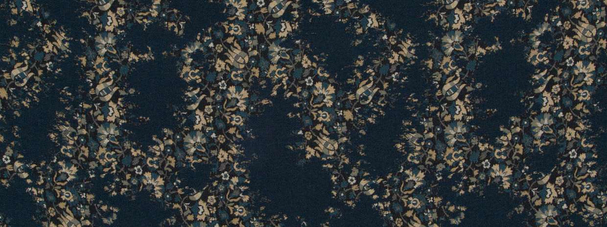 Robert Allen Sunbrella Kiraz Navy Upholstery Fabric