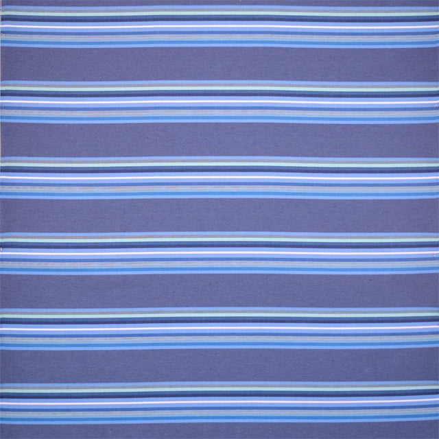 Sample of Silver State Sunbrella Blurred Lines Ocean Modern Eclectic Collection Upholstery Fabric