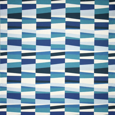 Sample of Silver State Sunbrella Impact Surf Metropolis Collection Upholstery Fabric