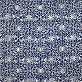 Sample of Silver State Sunbrella Penelope Indigo Roman Holidays Collection Upholstery Fabric