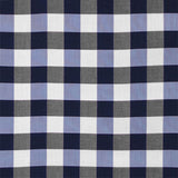Sample of Silver State Sunbrella Cambridge Cobalt Savannah Collection Upholstery Fabric