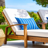 Custom Outdoor Chaise Cushions