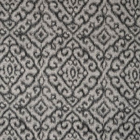 Sample of Silver State Sunbrella Macau Char Savannah Collection Upholstery Fabric