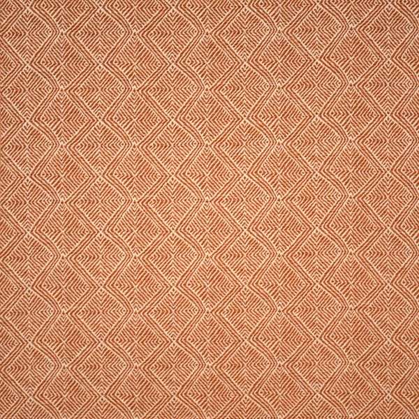 Sample of Silver State Sunbrella Mandela Rust Roman Holidays Collection Upholstery Fabric