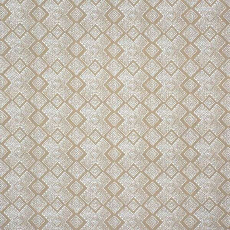 Sample of Silver State Sunbrella Cape Town Linen Roman Holidays Collection Upholstery Fabric