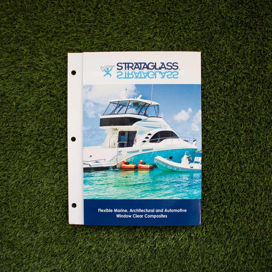 By The Sheet (3 sheets) Strataglass Clear Vinyl 40 gauge x 54 inches x 110 inches Clear - Outdoor Fabric Central