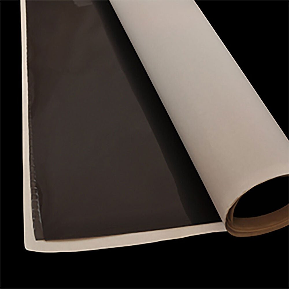 By The Sheet (5 sheets) Regalite Uncoated Clear Vinyl 40 gauge x 54 inches x 110 inches Smoke - Outdoor Fabric Central