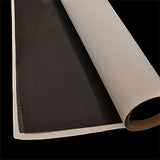 By The Sheet (5 sheets) Regalite Uncoated Clear Vinyl 40 gauge x 54 inches x 110 inches Smoke - Outdoor Fabric Central