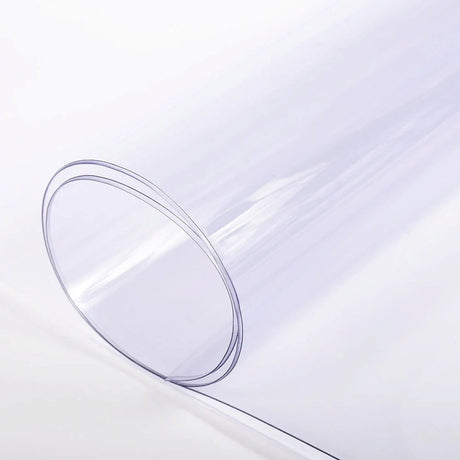 By the Yard - Okamoto Clear Plastic 20 Gauge x 54 inches w/paper Clear