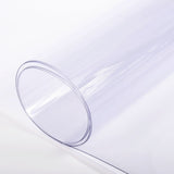 By the Yard - Okamoto Clear Plastic 30 Gauge x 54 inches w/paper Clear - Outdoor Fabric Central