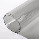 By the Yard - Super 2 Smoke - Clear Vinyl 20 Gauge x 54 inches w/ paper Light Smoke - Outdoor Fabric Central