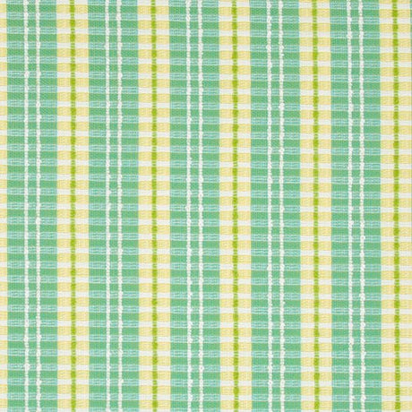 Robert Allen Sunbrella Picnic Patches Turquoise 242253 Open Air Collection Upholstery Fabric