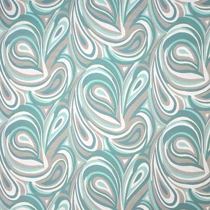 Sample of Sunbrella by Alaxi Carnival Geyser Atmospherics Collection Upholstery Fabric