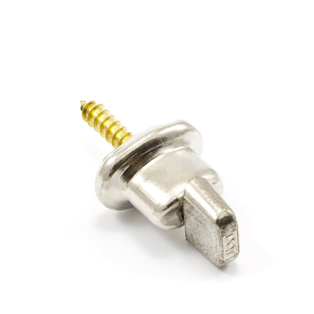 Common Sense Turn Button Double Height Screw Stud 91 - XB - 783257 - 2A 5/8 inch Nickel - Plated Brass 1000 pack - Outdoor Fabric Central