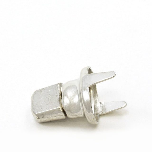 Common Sense Turn Button Double Prong 91 - XB - 78332 - 2A Nickel - Plated Brass 1000 pack - Outdoor Fabric Central