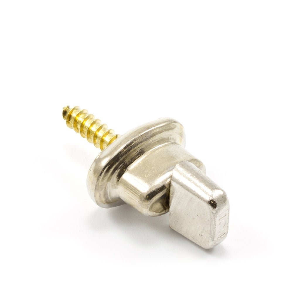 Common Sense Turn Button Screw Stud 91 - XB - 783247 - 2A 5/8 inch Nickel - Plated Brass 1000 pack - Outdoor Fabric Central