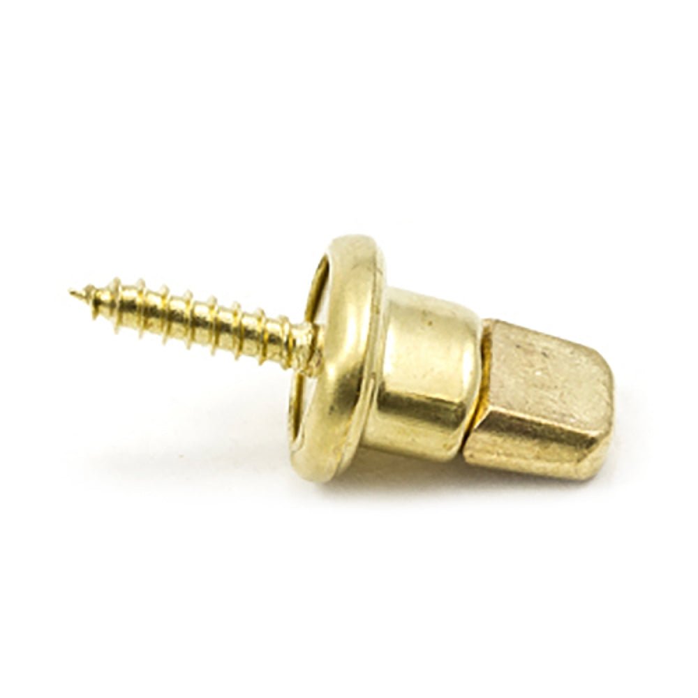 Common Sense Turn Button Screw Stud 91 - XB - 783247 - 2E 5/8 inch Bright Brass 1000 pack - Outdoor Fabric Central