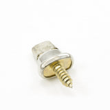 Common Sense Turn Button Screw Stud 91 - XX - 783157 - 2A 5/8 inch Nickel - Plated Brass 1000 pack - Outdoor Fabric Central
