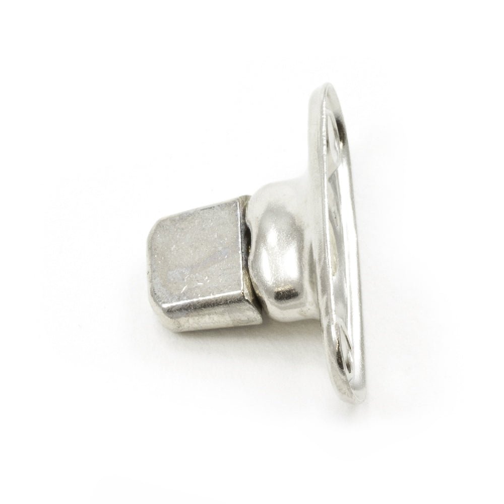 Common Sense Turn Button w/Two Screw Holes 91 - XB - 78322 - 2A Nickel - Plated Brass 1000 pack - Outdoor Fabric Central