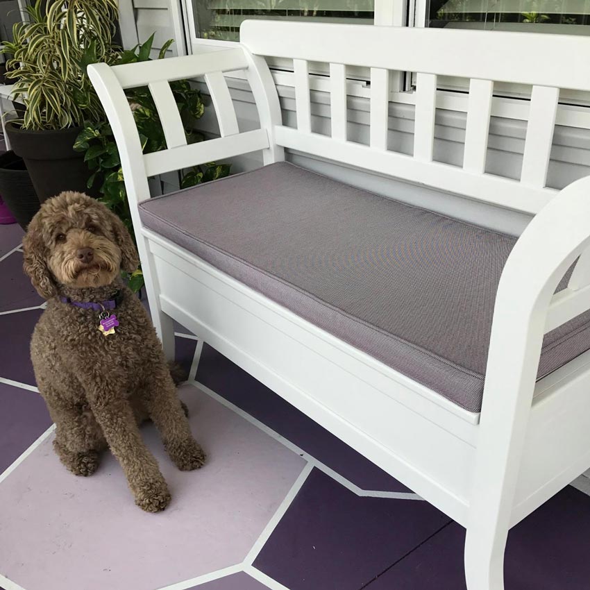 Custom Bench Window Cushions