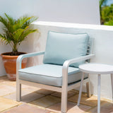 Custom outdoor chair cushion