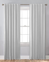 Custom Size Indoor/Outdoor Sunbrella Drapery Curtains with Back Tabs - Outdoor Fabric Central
