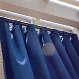 Custom Size Indoor/Outdoor Sunbrella Drapery Curtains with Back Tabs - Outdoor Fabric Central