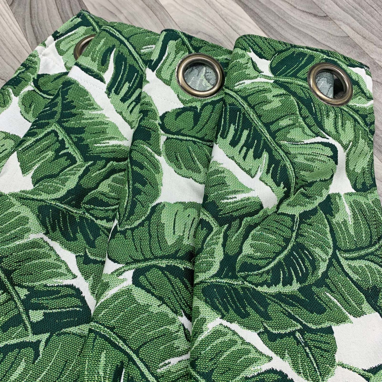 Custom Size Indoor/Outdoor Sunbrella Drapery Curtains with Grommets - Outdoor Fabric Central