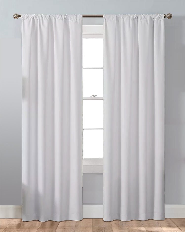 Custom Size Indoor/Outdoor Sunbrella Drapery Curtains with Rod Pocket - Outdoor Fabric Central
