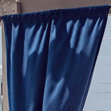Custom Size Indoor/Outdoor Sunbrella Drapery Curtains with Rod Pocket - Outdoor Fabric Central