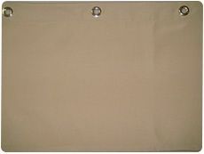 Custom Size Sunbrella Fabric Panel with Grommets - Outdoor Fabric Central
