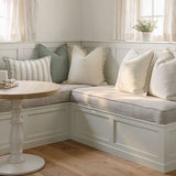 Custom nook bench cushions