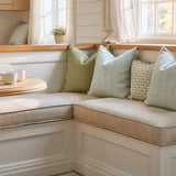 Custom Breakfast Nook Cushions - Outdoor Fabric Central