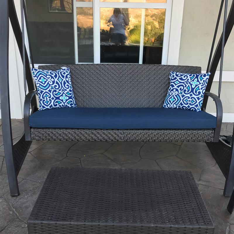 Custom Daybed Swing Cushions