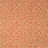Sample of Silver State Sunbrella Macau Tangerine Savannah Collection Upholstery Fabric