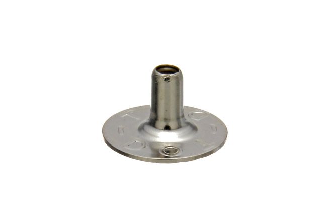 DOT Baby Durable Post 94 - BS - 12404 - 1A Nickel - Plated Brass 1/4 inch 100 pack - Outdoor Fabric Central