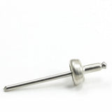 DOT Durable Blind Rivet Stud 93 - X8 - 10314 - 1A Nickel - Plated Brass / Stainless Steel Mandrel 100 pack - Outdoor Fabric Central