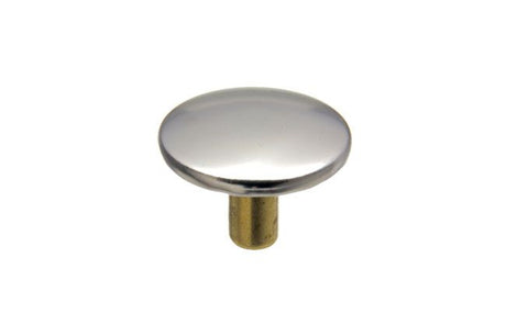 DOT Durable Cap 93 - X2 - 10112 - 1A Nickel - Plated Brass 5/16 inch 100 pack - Outdoor Fabric Central