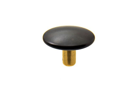 DOT Durable Cap 93 - X2 - 10112 - 1B Government Black Brass 5/16 inch 100 pack - Outdoor Fabric Central