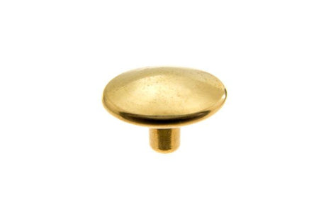 DOT Durable Cap 93 - X2 - 10127 - 1E Bright Brass 1/4 inch 100 pack - Outdoor Fabric Central
