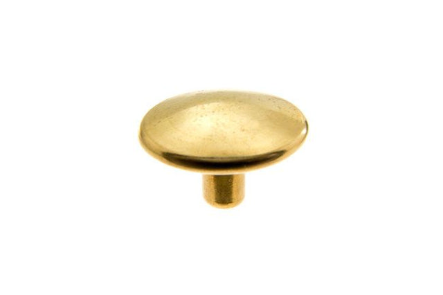 DOT Durable Cap 93 - X2 - 10127 - 1E Bright Brass 1/4 inch 100 pack - Outdoor Fabric Central