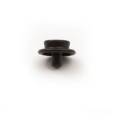 DOT Durable Gypsy Stud 93 - XB - 10342 - 1C Government Black Brass 100 pack - Outdoor Fabric Central