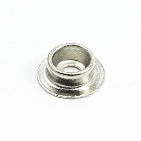 DOT Durable Low Shelf Eyelet Stud 93 - BS - 10379 - 1A Nickel - Plated Brass 100 pack - Outdoor Fabric Central