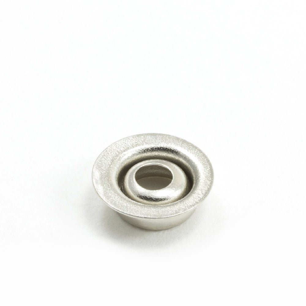 DOT Durable Low Shelf Eyelet Stud 93 - BS - 10379 - 1A Nickel - Plated Brass 100 pack - Outdoor Fabric Central