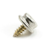 DOT Durable Screw Stud  Nickel-Plated Brass / Steel Screw 3/8 Inch